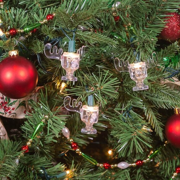 2 SETS - National Lampoon Christmas Vacation Wally World Moose Mug Light Set - - Picture 8 of 8